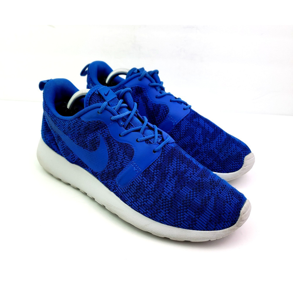 Nike Roshe One KJCRD Womens Size 7.5 Royal Blue White Low Sneaker Shoes 705217-4